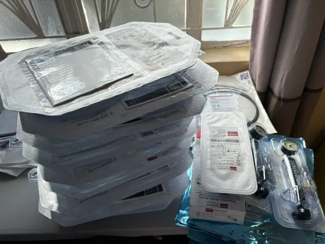 Packaged endoscopic accessories donated to Caribbean partner clinics